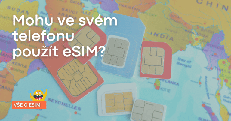 Mohu ve svém telefonu použít eSIM?