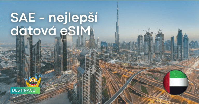 eSIM Dubaj a Abu Dhabí: Levnější varianta místí SIM karty