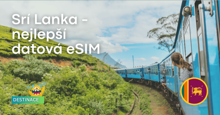 SIM karta a eSIM Srí Lanka: Kterou pořídit?