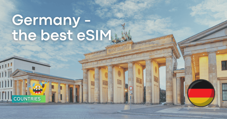 Stay online on holiday with eSIM Germany