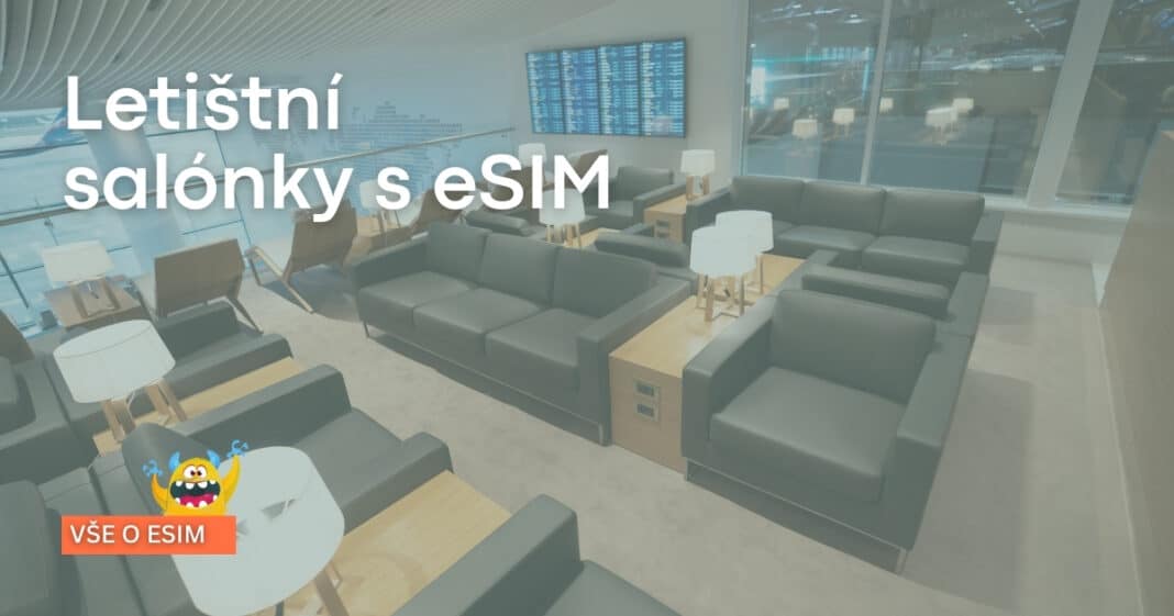 letištní salonky eSIM