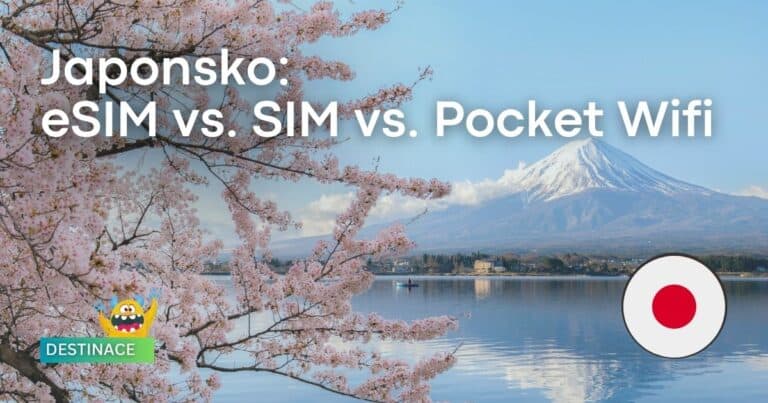 Japonsko: Vybrat SIM kartu, eSIM nebo Pocket WiFi?